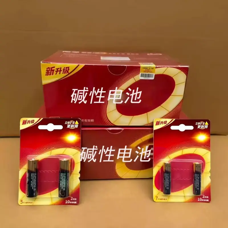 AA and AAA Alkaline 1.5V Batteries for Remote Controls and Microphones