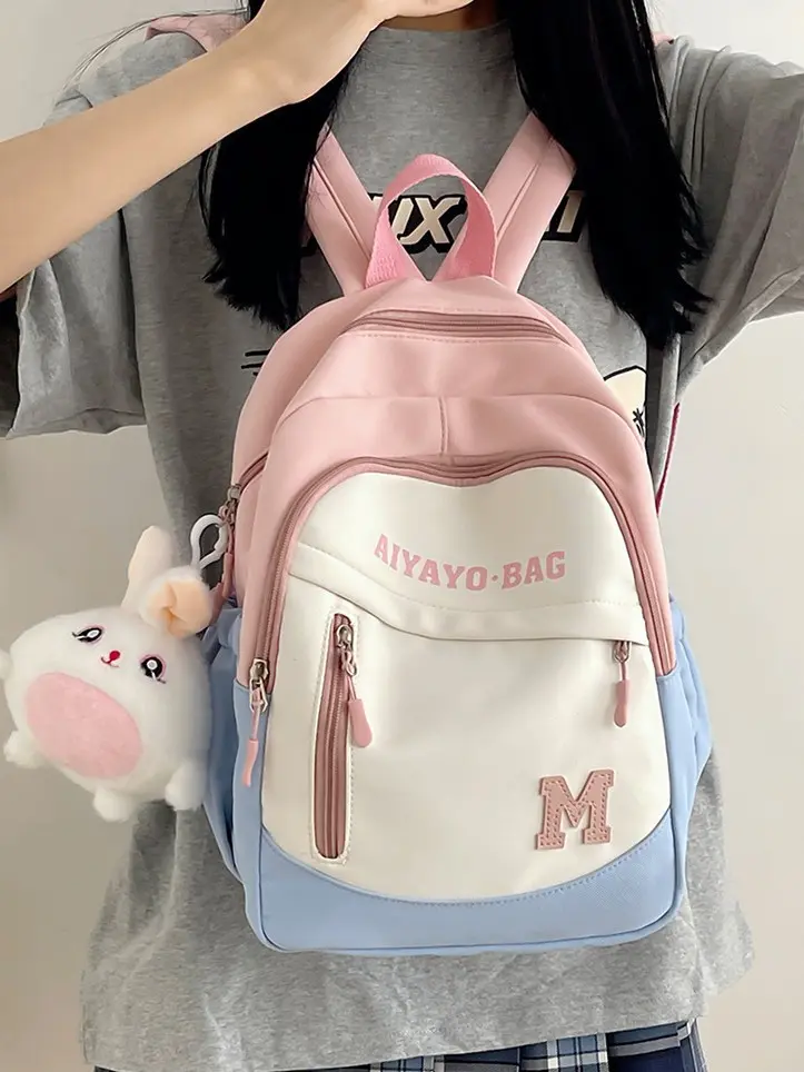 Rucksack für grenzüberschreitende Bildungsreisen, kleiner Rucksack für Kinder, Reiserucksack für Mädchen, Ausflugsrucksack für Grundschüler, leichter Frühjahrswanderrucksack.
