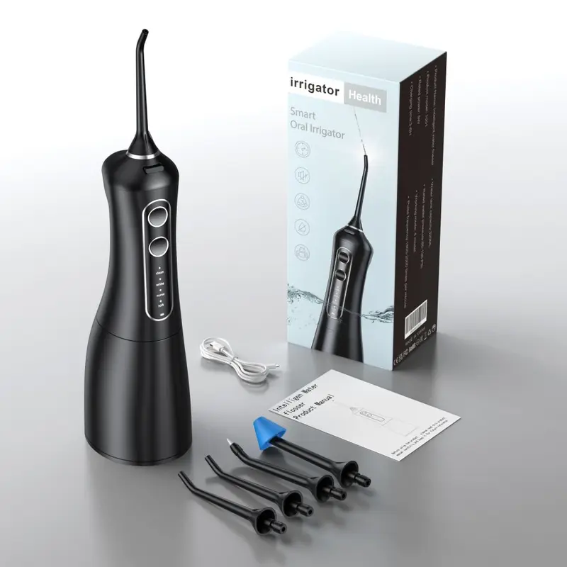 Electric Water Flosser Portable High-Frequency Pulse Dental Cleaner