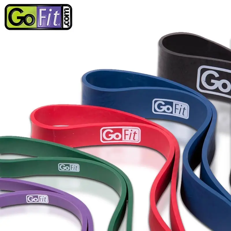 Супер эластичная резинка GoFit для фитнеса и йоги, GF-PSB