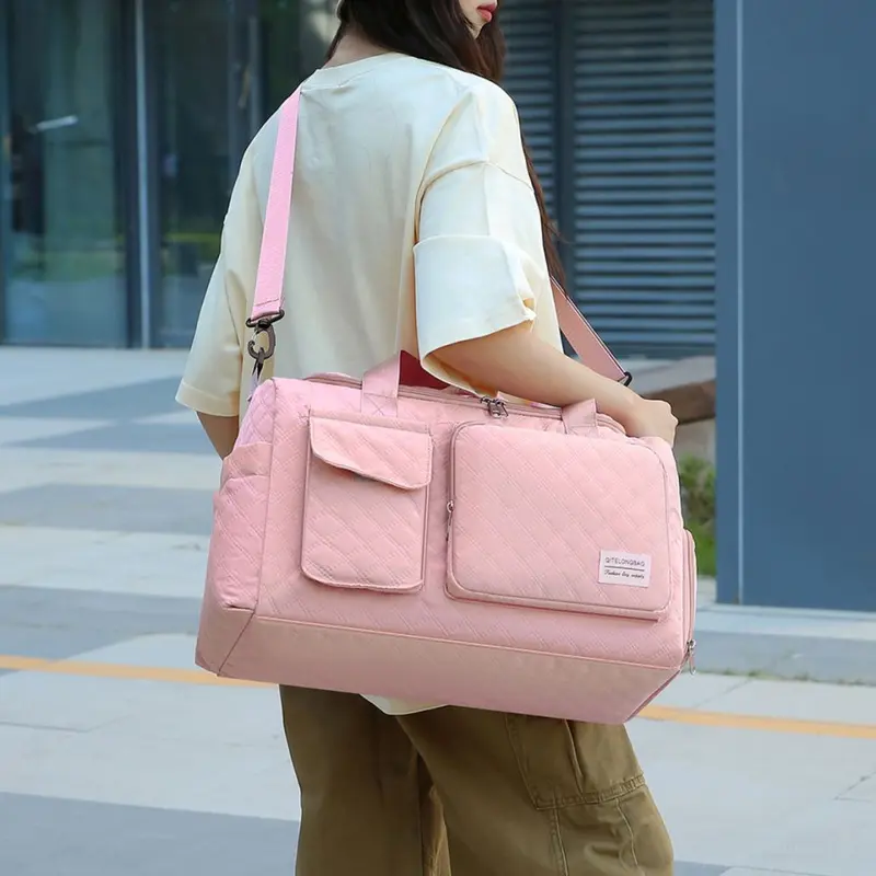 2026 New Style Fashion Outdoor Camping Multifunctional Large Capacity Portable Handheld Cross-Border Hot-Selling Washable Luggage Bag