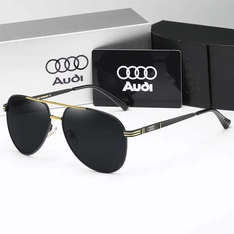 Солнцезащитные поляризованные HD очки Audi 4S Store в том же стиле для мужчин и женщин, модные стройнящие очки для езды на велосипеде и вождения на открытом воздухе