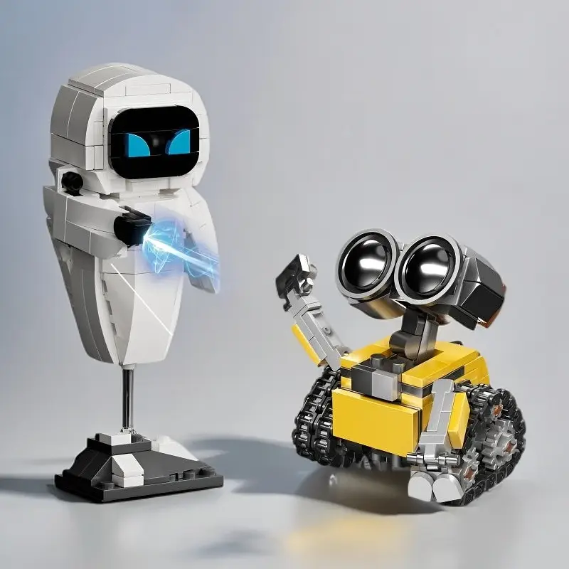 Eva Wall-E Roboter-Mecha Kinder-Bauklötze