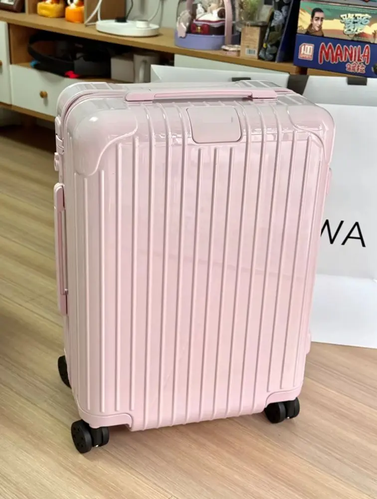 Rimo Essential Ballet Pink Luggage 20-inch Square Fat Boy 33-inch Unisex Internet Celebrity Trolley Case Travel Suitcase