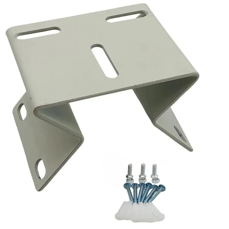 Wall corner PTZ camera mounting bracket, metal console