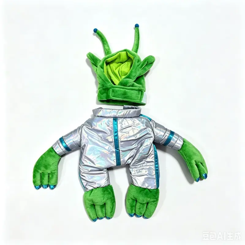Halloween Dog Costume, Funny Alien Design, for Small and Medium Dogs