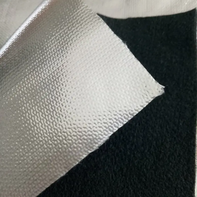 Black Carbon Fiber Fire Blanket, High-Temperature Resistant, Flame Retardant