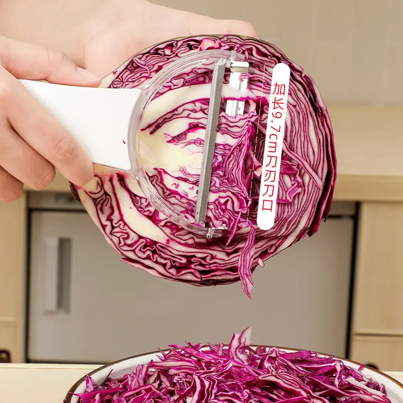Vegetable chopper, stainless steel, cabbage shredder