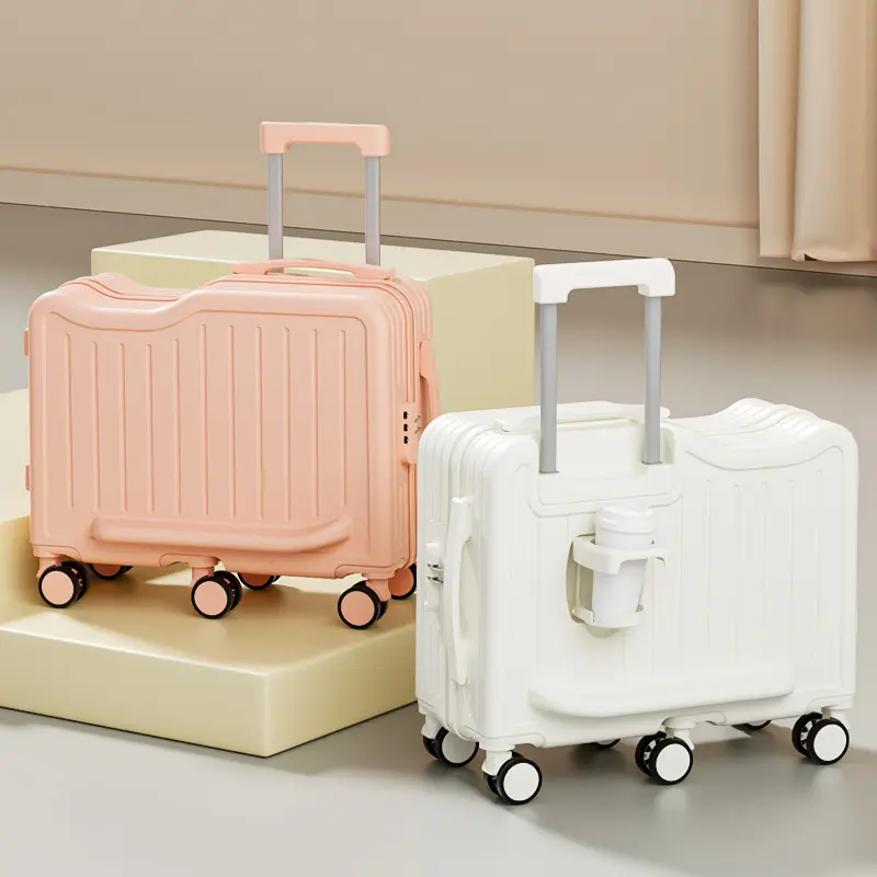 Children's Ride-On Suitcase, 6 Wheels, Combination Lock
