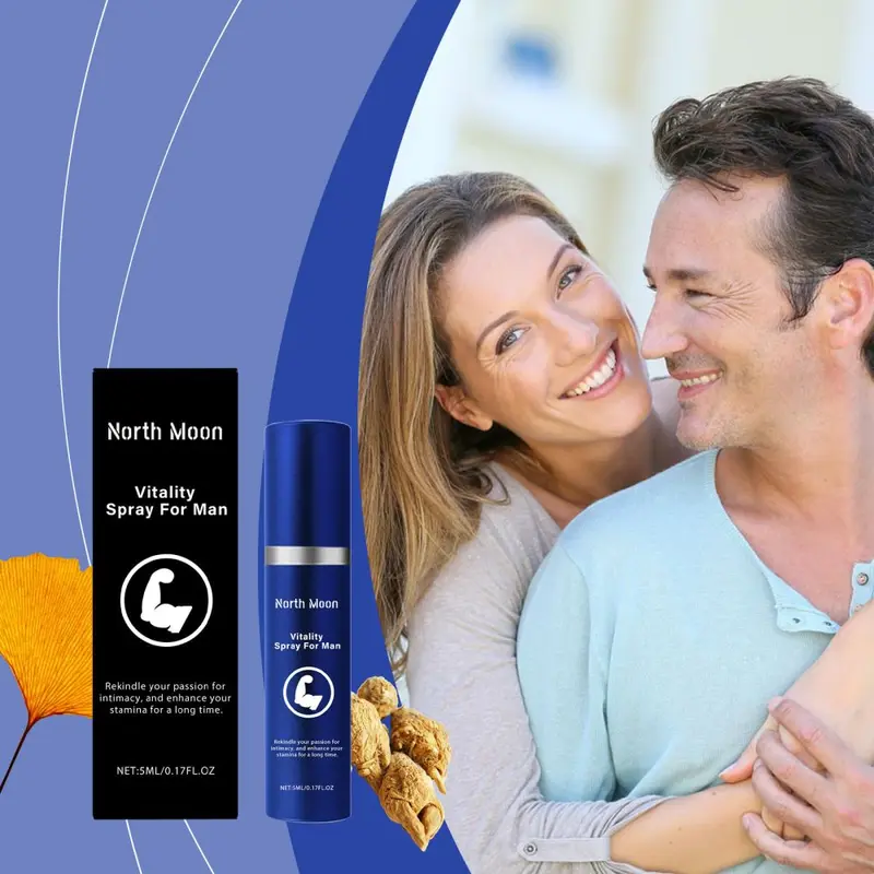 NORTH MOON Men's Body Care Spray, Long-Lasting Moisturizing