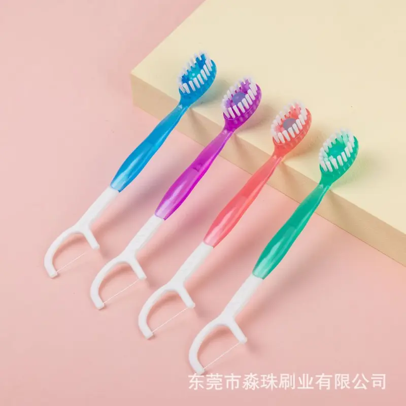 Travel toothbrush set mini portable