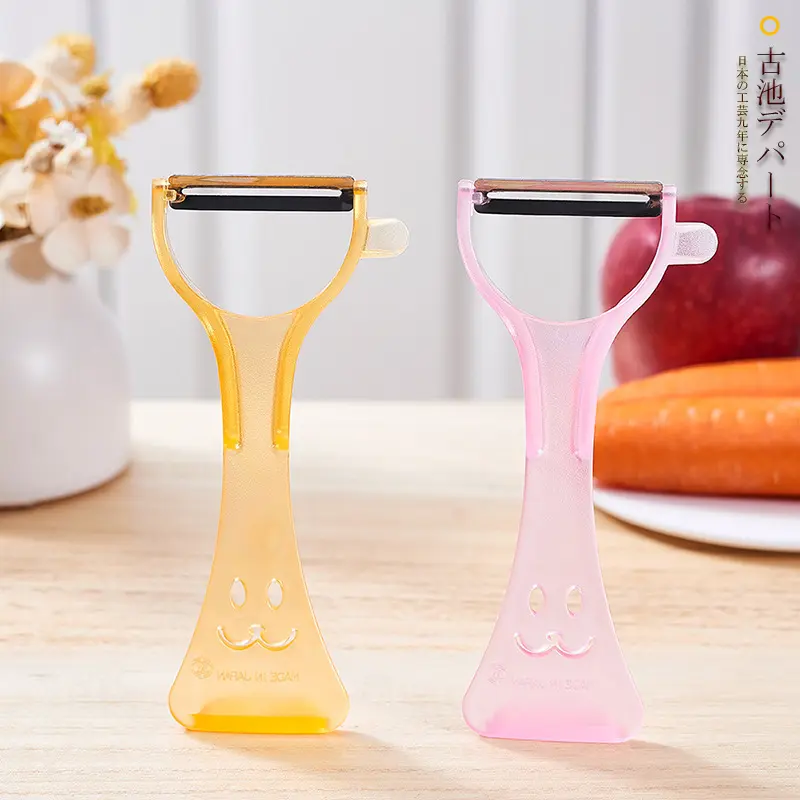 ECHO plastic grater, fruit and vegetable, three colors, Japan made