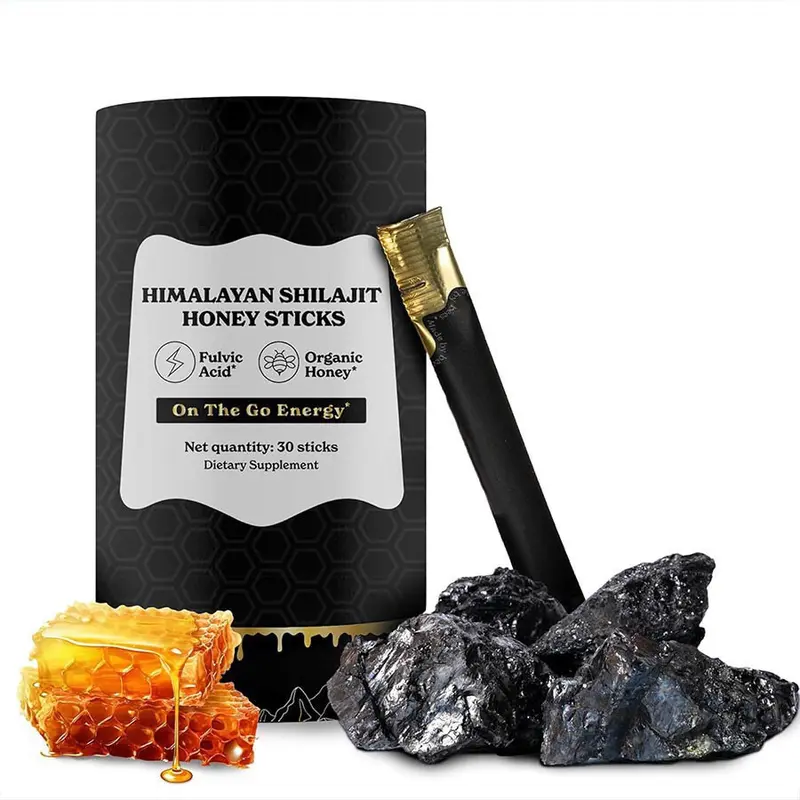 Fulvik asit mineralli Shilajit enerji takviyesi