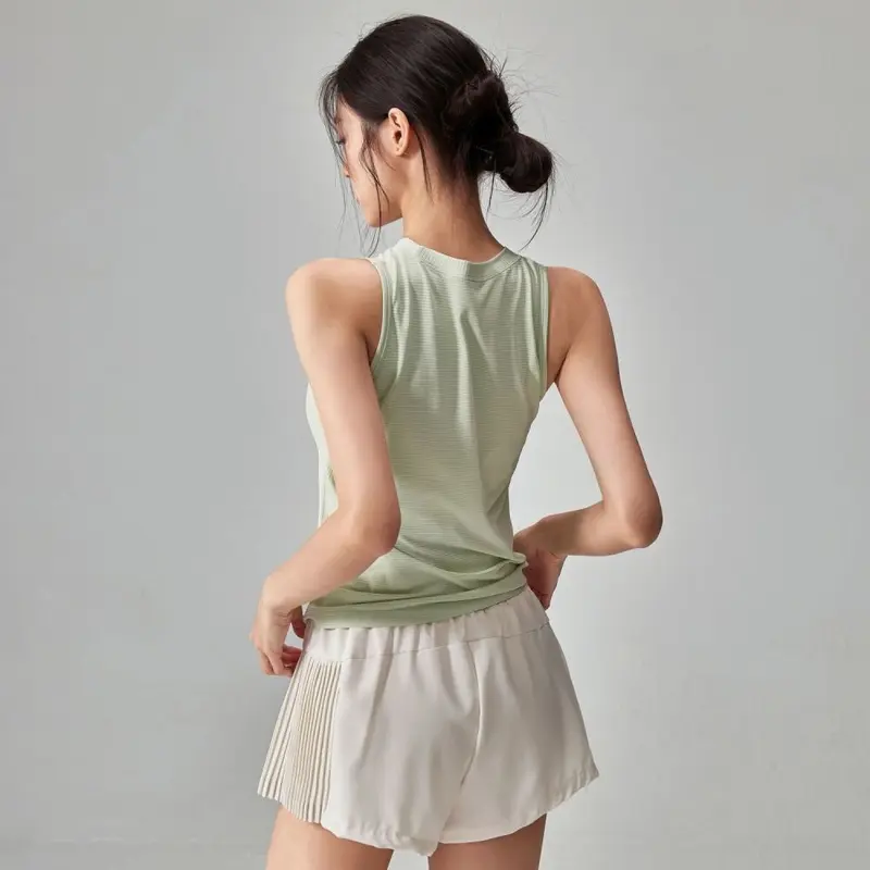 Women's Summer Fitness Set Quick-Dry Breathable Sports Vest