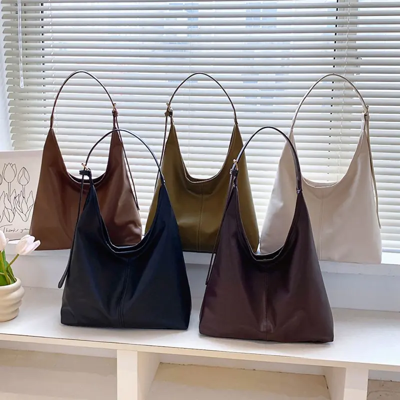 Women's Large Capacity Tote Bag with Single Shoulder Strap