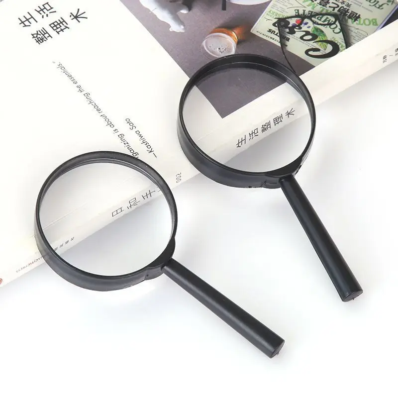 60 mm Hand-Held Magnifier for Elderly, for Reading Books and Newspapers