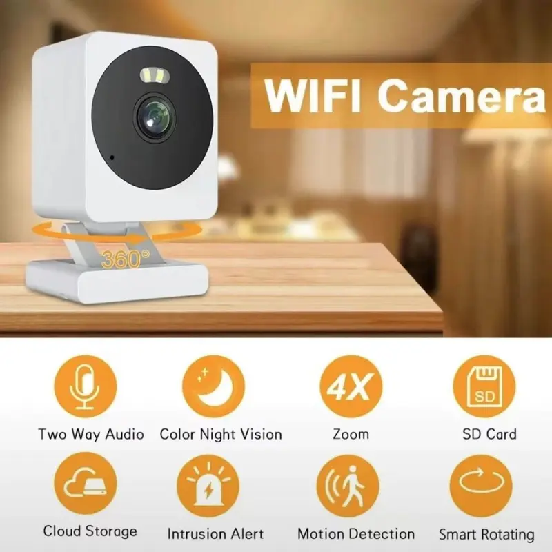 Smart HD PTZ kamera WiFi dönebilir su geçirmez