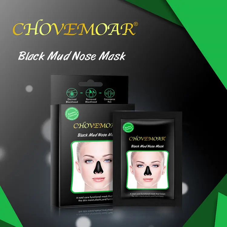 CHOVEMOAR Chumo Blackhead Removal Gentle Clean Nose Strip Pore Cleansing Peel-Off Blackhead Strips for Men and Women Cross-Border