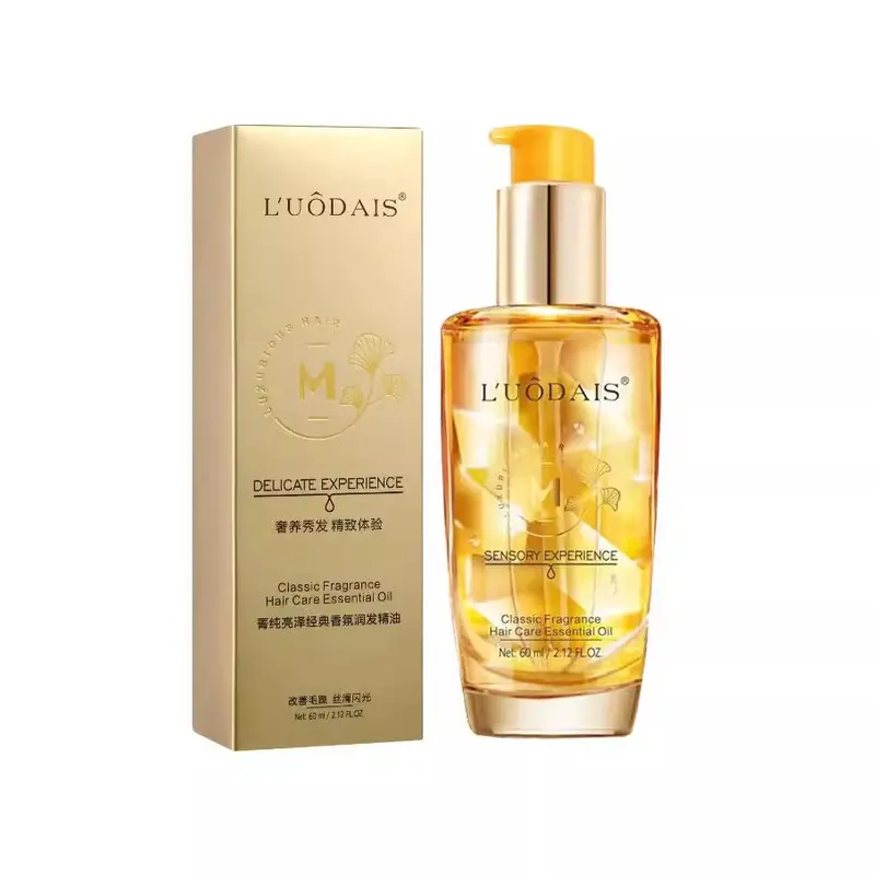 Luodaishi Jingchun Saç Bakım Yağı Frizz Önleyici Hasar Onarıcı Parfümlü 60ml