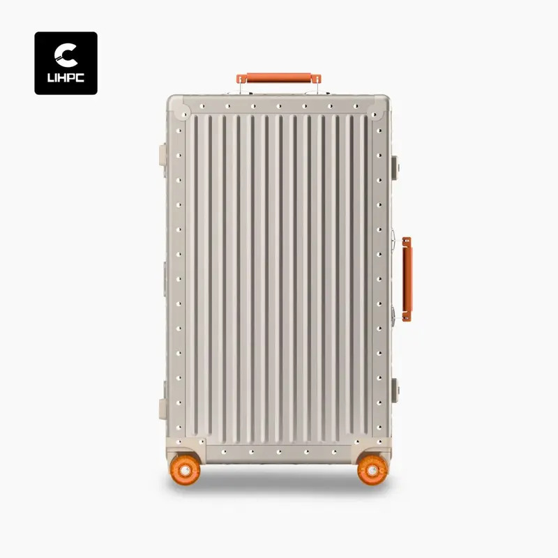 All-aluminum magnesium alloy high-quality premium business travel luggage suitcase 20-inch carry-on trolley 26-inch large capacity three-seven opening