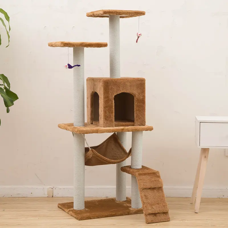 现货批发定Z加工代发宠物用品猫猫玩具猫爬架猫抓板猫树猫窝23S