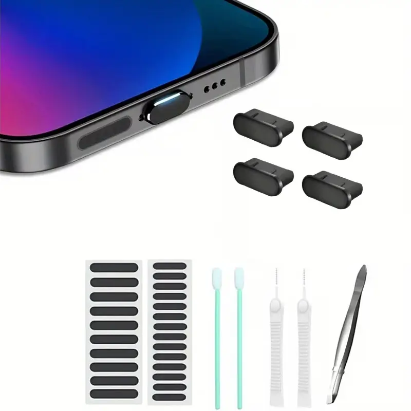 适用Type-C数据口 USB防尘塞工具适用iPhone15 / 16 接口