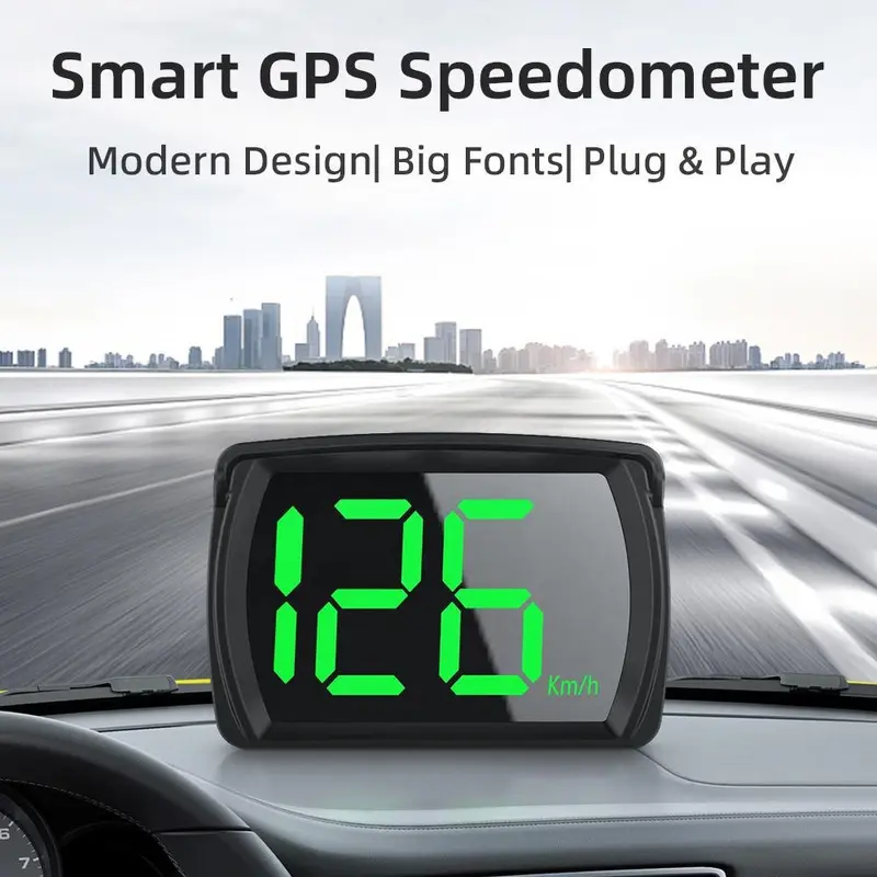 [Grenzüberschreitend] Neues Auto HUD Head-up-Display universelles GPS-Geschwindigkeitscode-Messgerät HUD grenzüberschreitende Speziallieferung