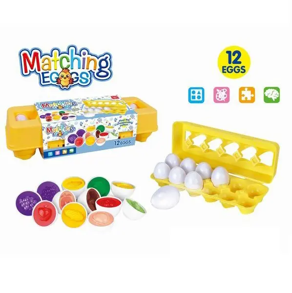 Geometric shape matching toy, twist egg