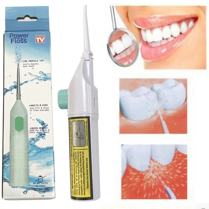 Power Floss tragbare manuelle Munddusche, 88 g