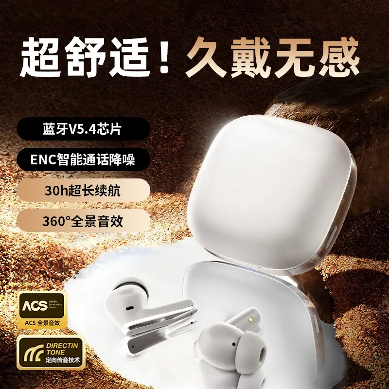 Bestselling Cross-Border A89 Wireless Noise-Cancelling In-Ear Earbuds High-Fidelity Extended Battery Life AI Translation 156 Countries Headphones