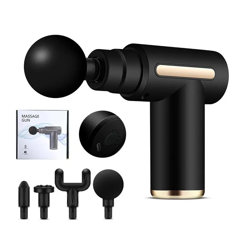 720 Handheld Massage Gun and Neck Massager with Storage Bag