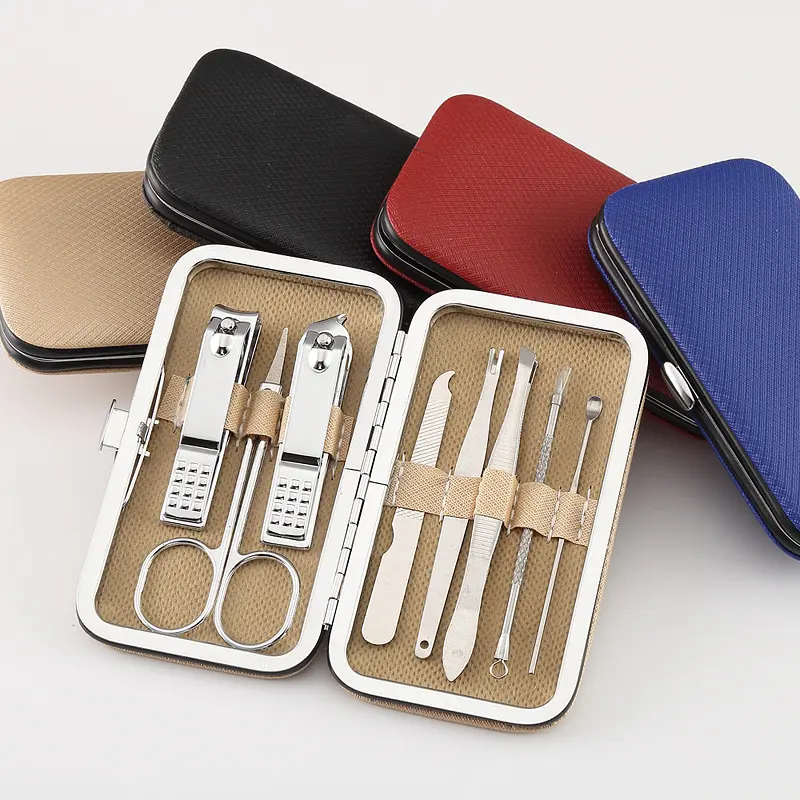 8-piece nail care tool set