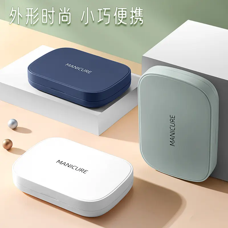 全套修脚专业美甲美容修甲工具包钳不锈钢鹰嘴钳剪指甲刀套装批发