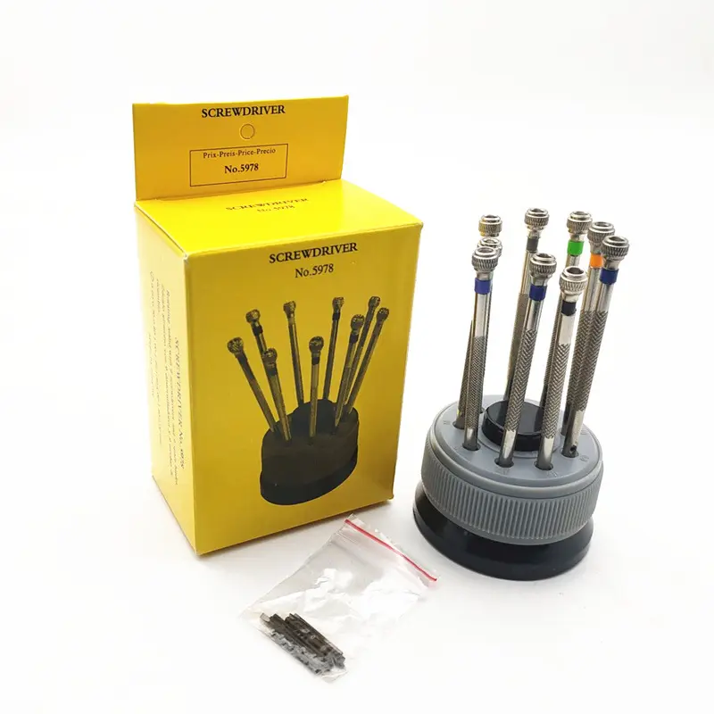 5978 螺丝刀套装 修表工具  眼镜工具 钟表工具 螺丝批 螺丝起