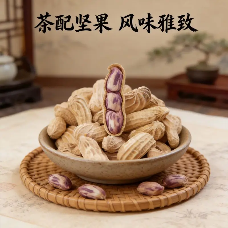 Yunnan Pu'er in-shell peanuts, sun-dried snack