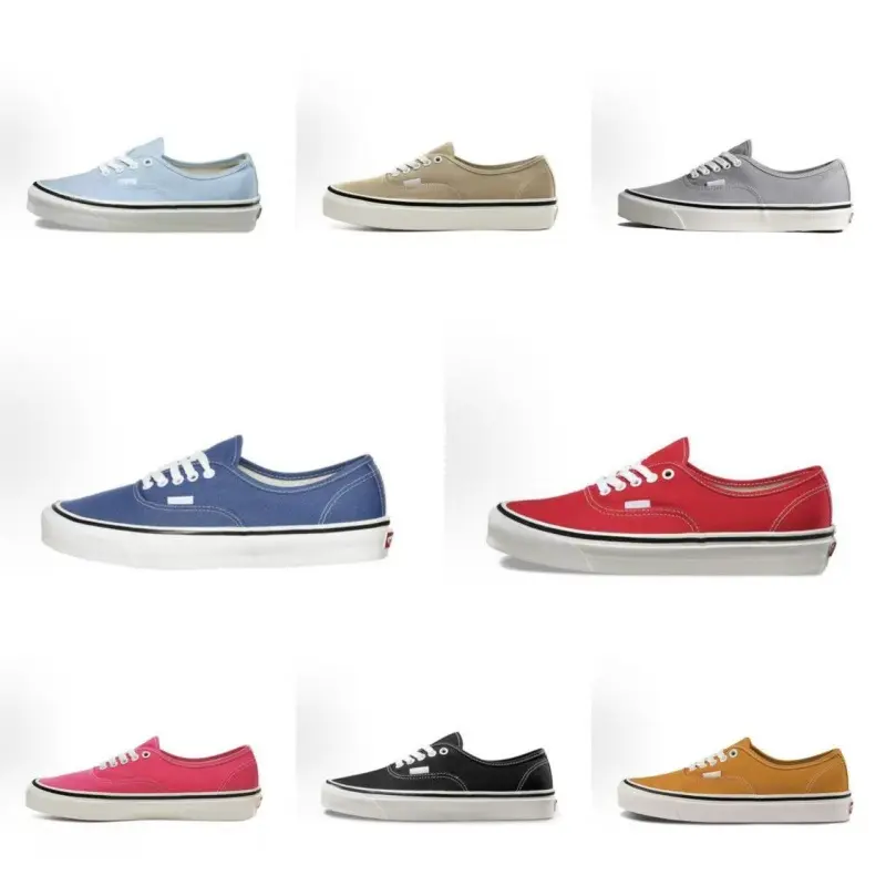 Vans-Style Canvas Shoes, Low-Top, Comfortable and Durable
