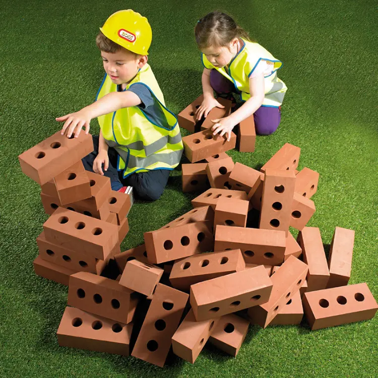 Children's Building Blocks, Large Foam EVA Bricks, Soft Early Education Toy