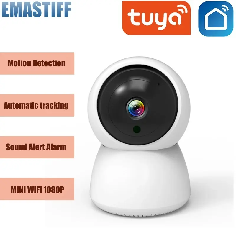 2MP Smart Network Camera 1080P, 360 Degree Rotation, Night Vision