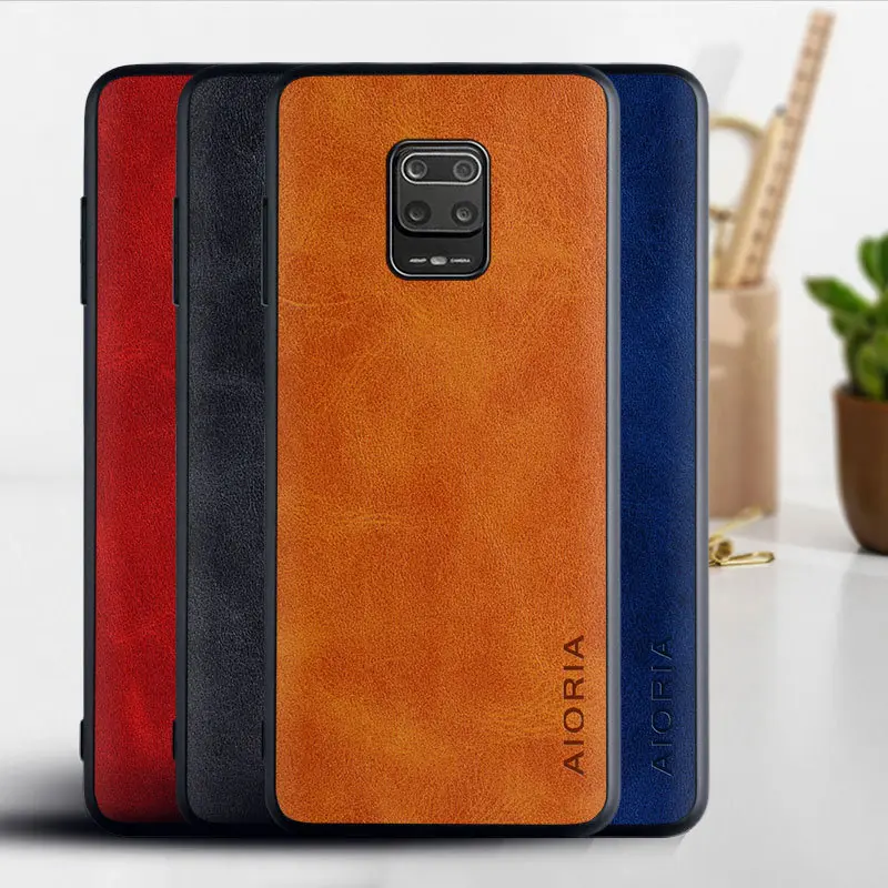 Case for Xiaomi Redmi 10X, avocado leather, two-tone