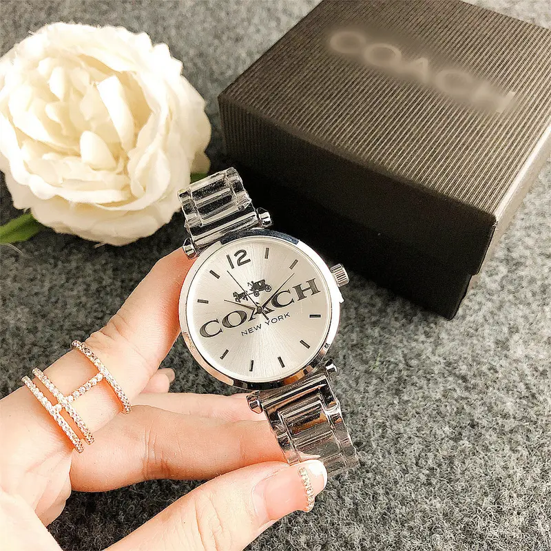 Luxury women's watch alloy case lettered dial