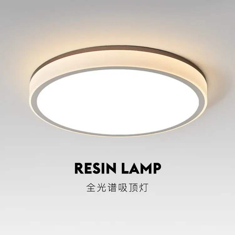 Modern Minimalist Round Bedroom Ceiling Light, Nordic Style