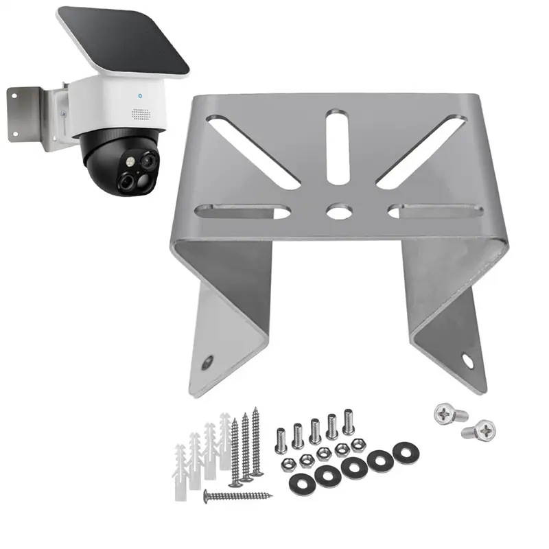 Stainless steel wall corner PTZ camera mount adapter