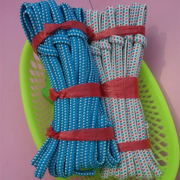 Flaches Gummiband, ca. 1,5 m, gemischte Farben