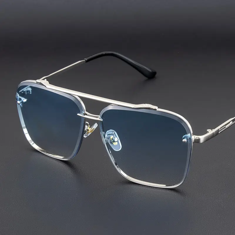 Men's Pilot Sunglasses, UV Protection, Anti-Glare, for Driving and Travel