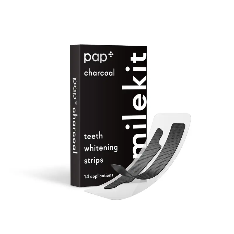 Bamboo Charcoal Teeth Whitening Strips, Activated Carbon