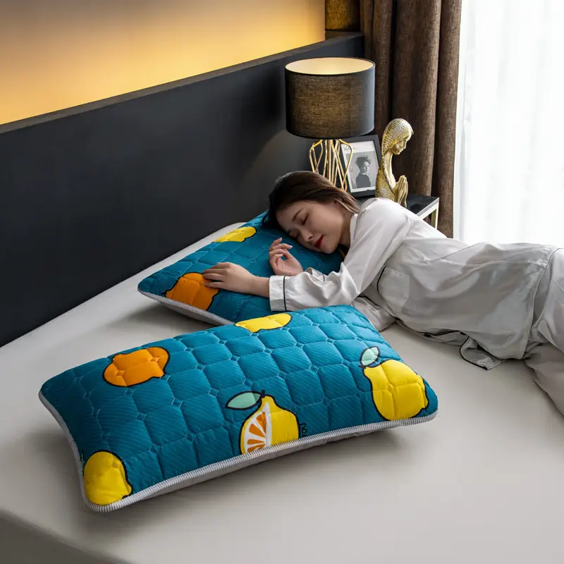 Quilted Waterproof Pillow Protector 48x74cm, Set of Two