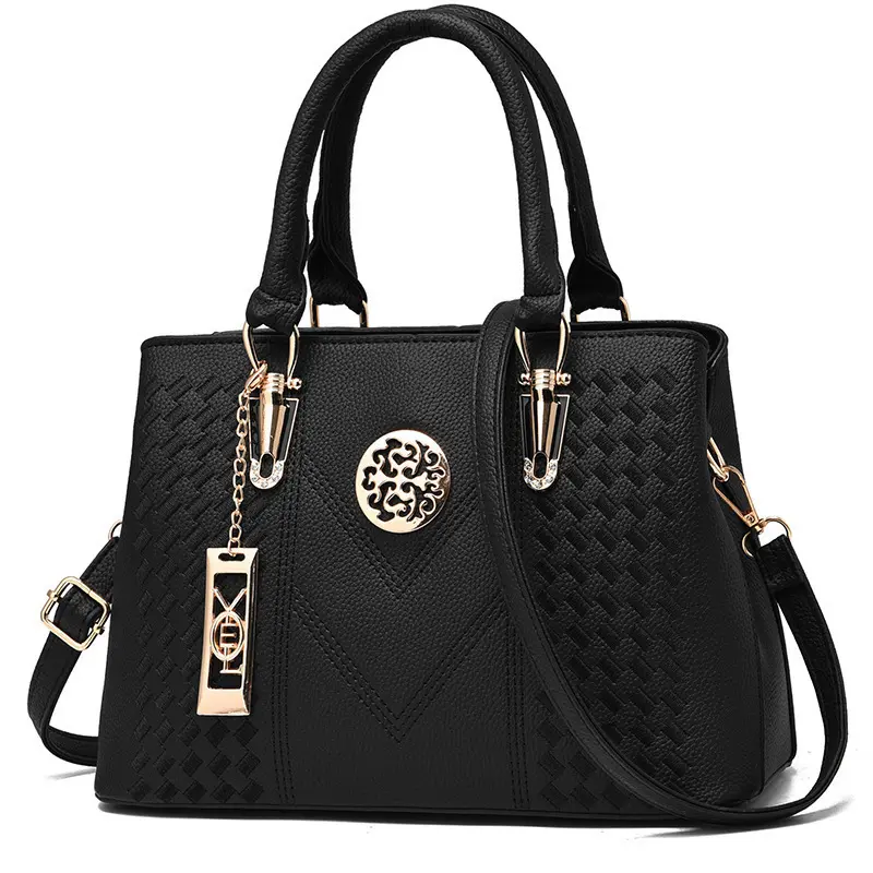 Embroidered Women's Handbag, Large Capacity, Single-Shoulder Crossbody