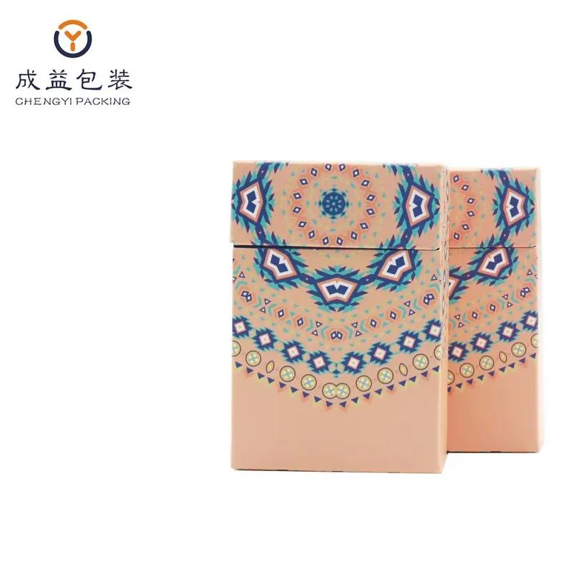 White Cardboard Cigarette Box for 20, Eco-Friendly Gift Box