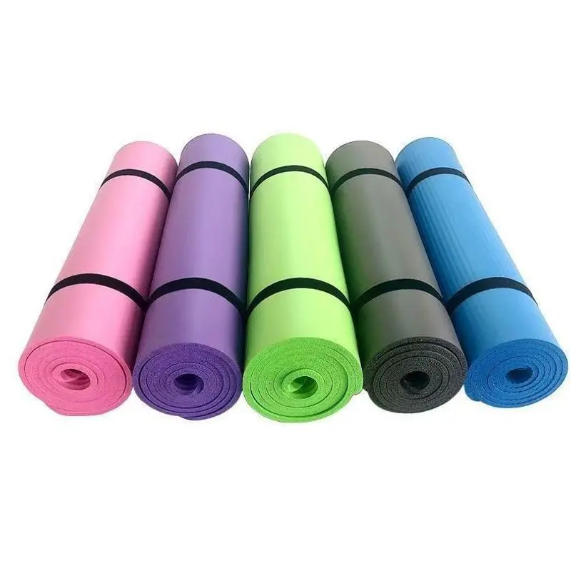 Erkek ve Kadın Ev Tipi Yoga Matı, Kaymaz, Uzun, Geniş ve Kalın