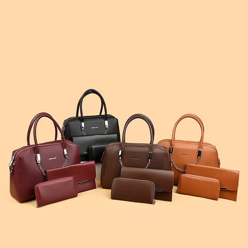 Damen-Handtaschen-Set 2026, groß, Mutter-Kind-Design, Umhängetasche
